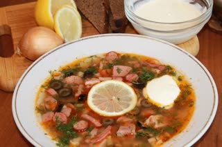 СОЛЯНКА мясная, очень вкусная! Мой любимый суп!