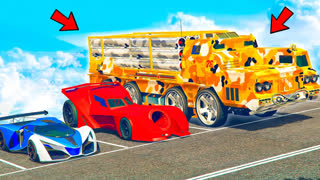 GTA 5 - ЖЕСТЬ РАНДОМ ВЫБРАЛ НОВУЮ ВОЕННУЮ ТЕХНИКУ И БЭТМОБИЛЬ ! - БИТВА РАНДОМА В ГТА 5 ОНЛАЙН